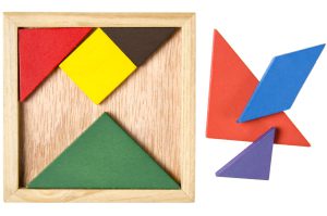HOUTEN TANGRAM PUZZEL