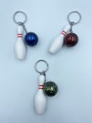BOWLING PIN SLEUTELHANGER KEYCHAIN