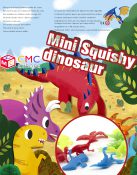 STRETCHY DINO IN 35 MM CAPSULE