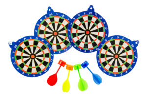STICKY DART GAME - 10 cm - 24 stuks per zak