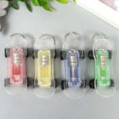 FLASHLIGHT SKATEBOARD SLEUTELHANGER MET LICHT