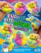 SQUISHY PUDDING PETS IN 50 MM CAPSULE